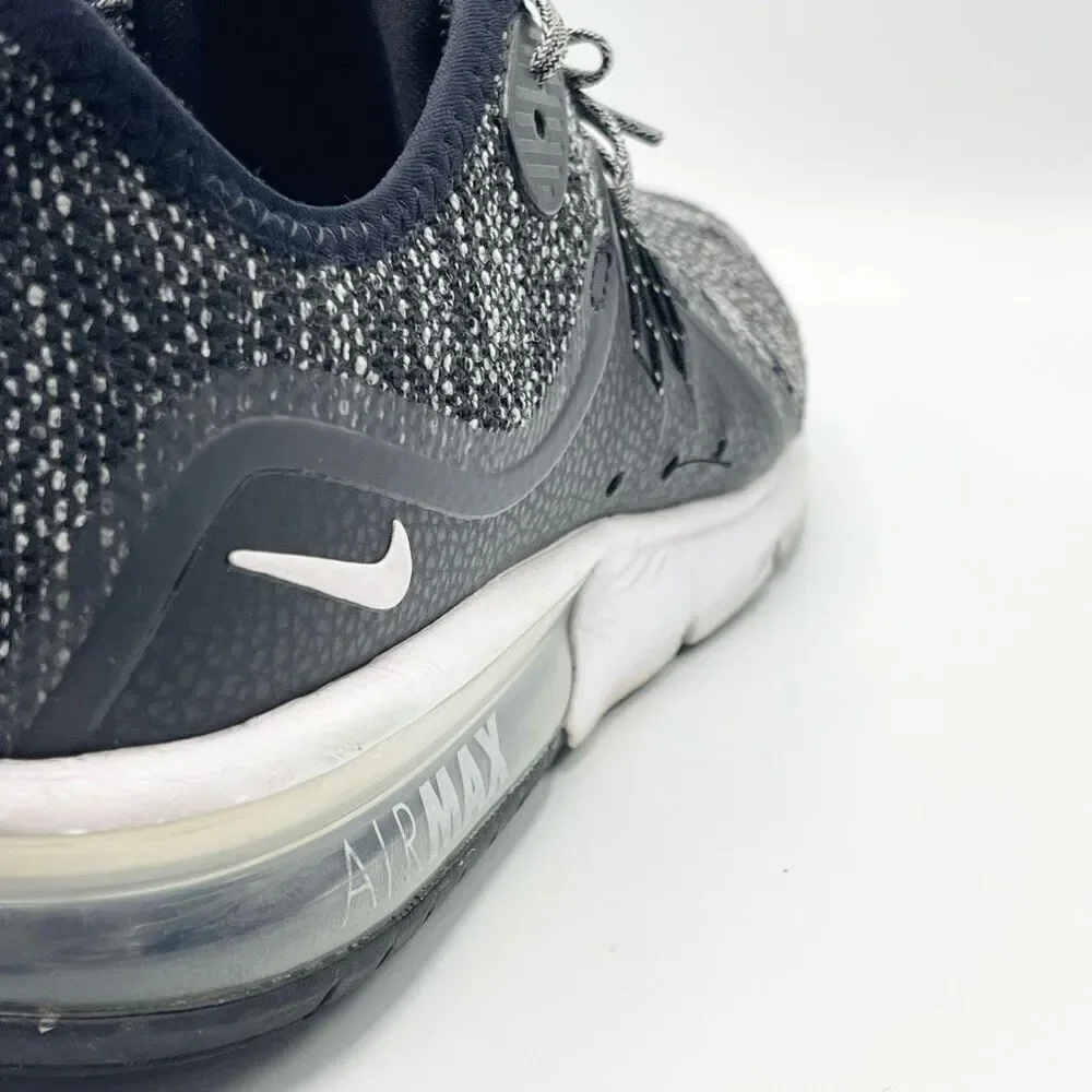 Nike Air Max Sequent 3 Dark Gray and Black - Women’s US 9 - Nike 908993–011